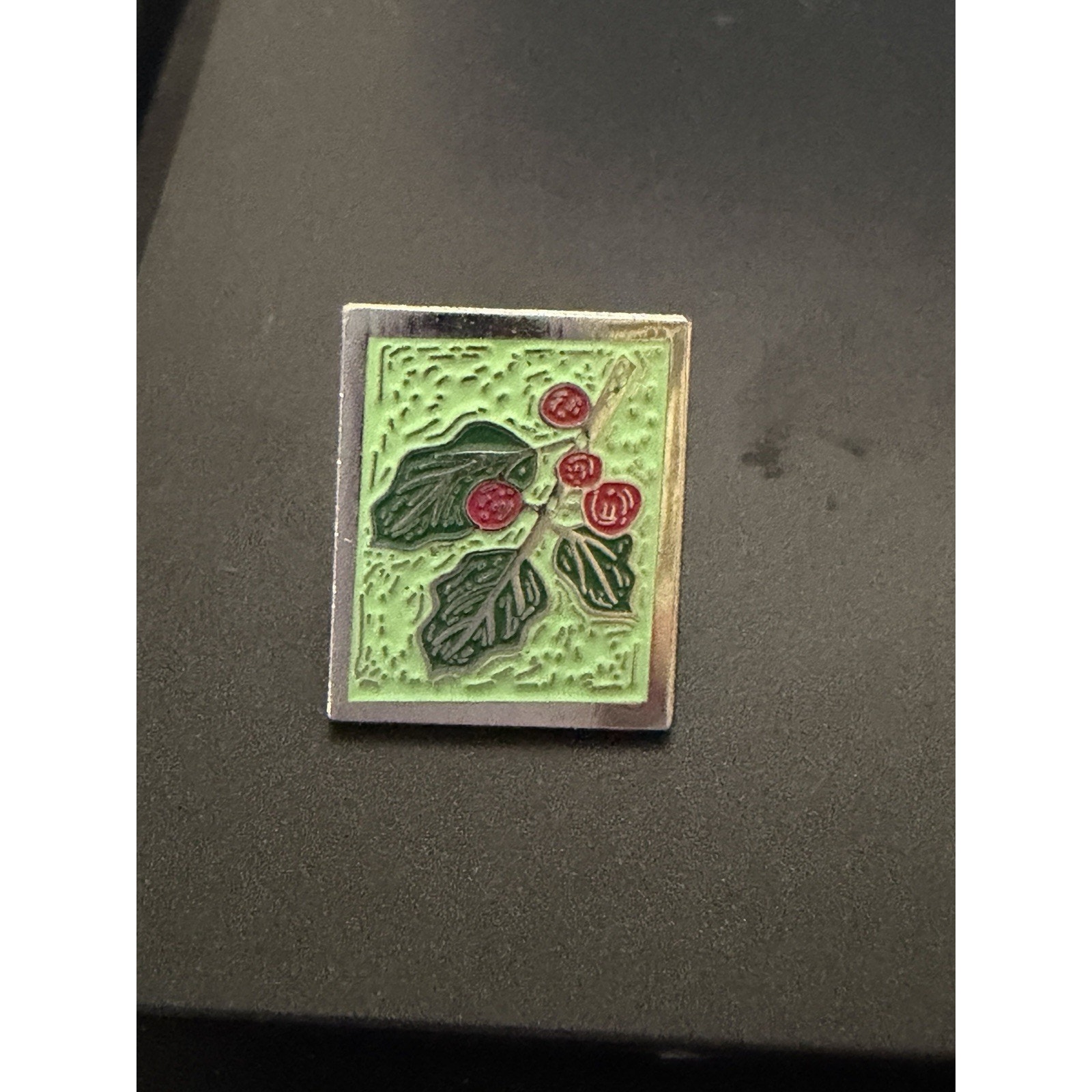 Starbucks Coffee Plant Beans Barista Partner Passport Employee Pin Green Red...